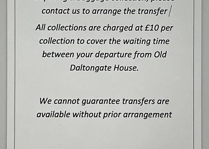 Old Daltongate House Bed & Breakfast Ulverston