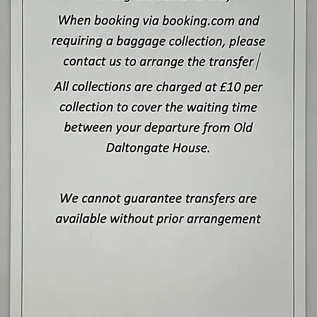 Old Daltongate House Bed & Breakfast Ulverston